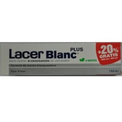 LACER Blanc Plus aufhellende Zahnpasta mit Minzgeschmack 75 ml