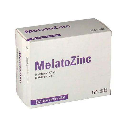 LABORATORIO VIÑAS LABORATORIO VIÑAS Melatozink 120 Kapseln 1 mg Nahrungsergänzung Kosmetik