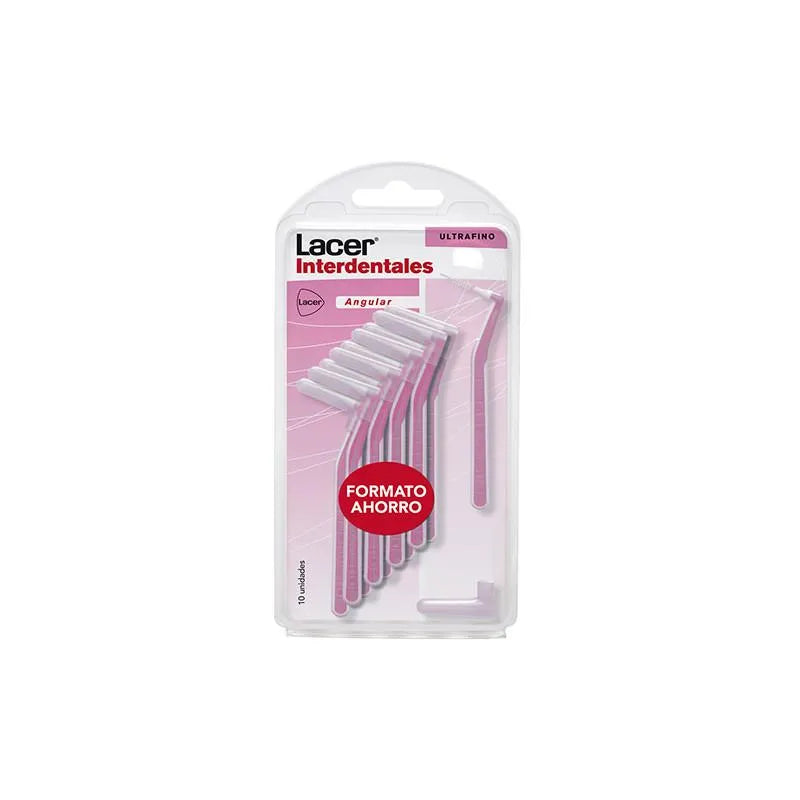LACER LACER 10 Eckige Interdentalbürsten zur Zahnzwischenraumreinigung Kosmetik