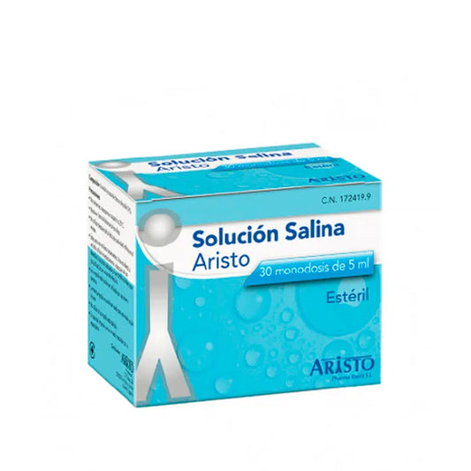 ARISTO ARISTO Kochsalzlösung 30 Einzeldosen 5 ml sterile Salzlösung für Kosmetik Sonnenpflege