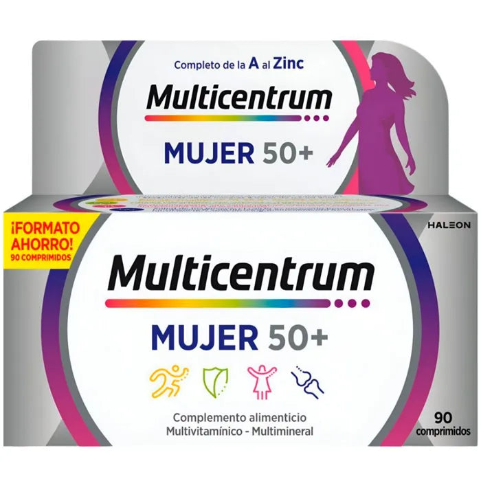 Multicentrum Woman 50+ 90 Tabletten Nahrungsergänzungsmittel