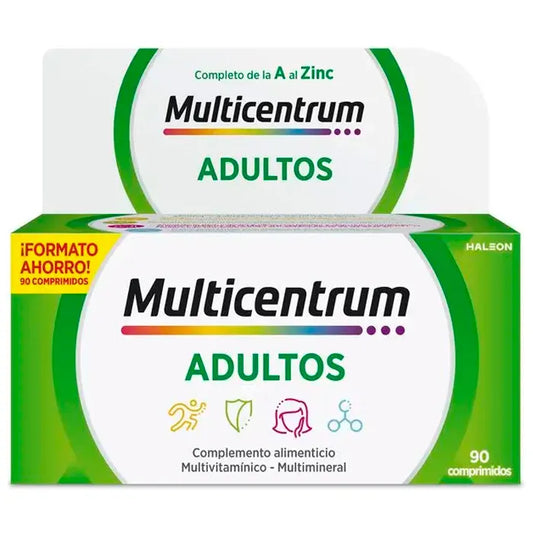 MULTICENTRUM MULTICENTRUM Erwachsene 90 Tabletten Multivitamin Nahrungsergänzung Kosmetik