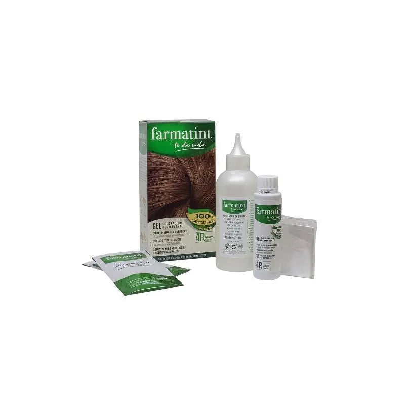Farmatint 4R Kastanienbraun Kupferrot Haarfarbe 155 ml