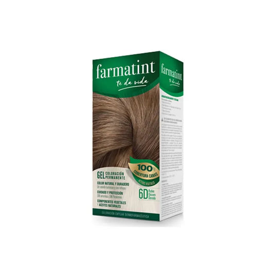 FARMATINT FARMATINT Permanent Color Gel 6D Dark Golden Blond 150 ml Haarfarbe