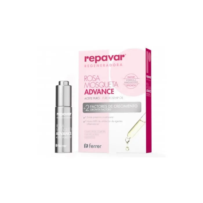 REPAVAR REPAVAR Regenerate Pure Rosehip Oil 15 ml natürliches Hagebuttenöl Gesicht und Körper Kosmetik