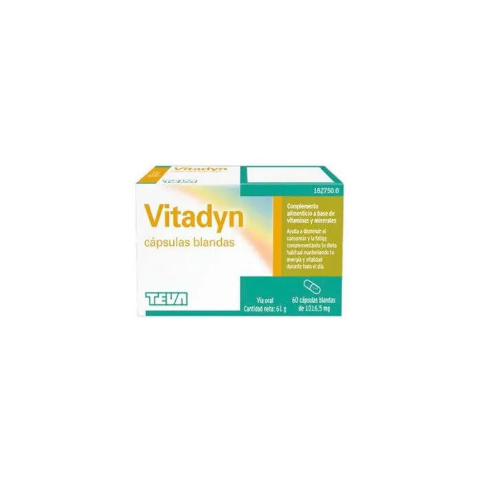 TEVA PHARMA TEVA PHARMA Teva Vitadyn 60 Weichkapseln Kosmetik