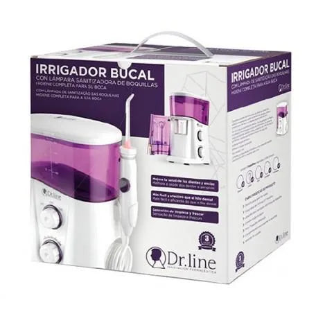 DR. LINE DR. LINE Irrigator Bucal mit Lampe zur Boquillas-Sanitizierung Clarben Kosmetik