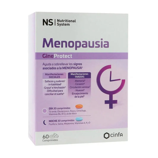 NS NS Menopause Tag und Nacht 60 Tabletten zur Unterstützung während der Menopause Kosmetik