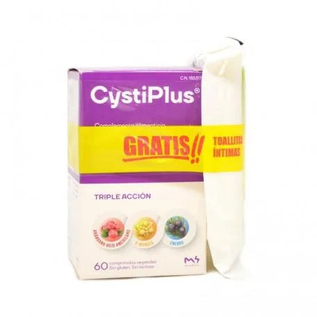 CYSTIPLUS CYSTIPLUS Urinary Wellness Triple Action 60 Tabletten Nahrungsergänzung Kosmetik