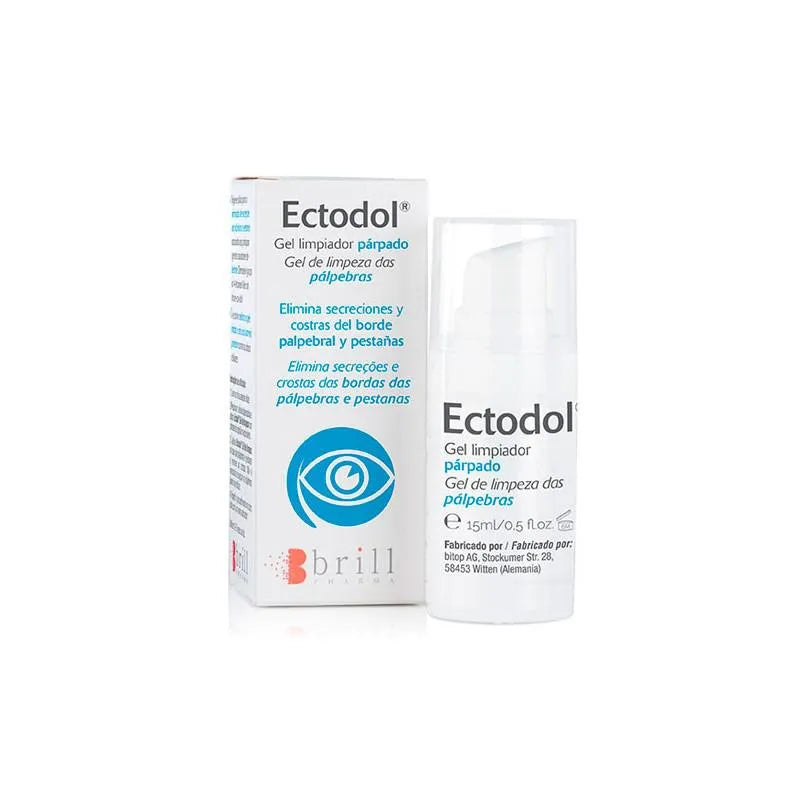 BRILL BRILL Ectodol Augenlid-Reinigungsgel 15 ml Reinigung für die Augenlider