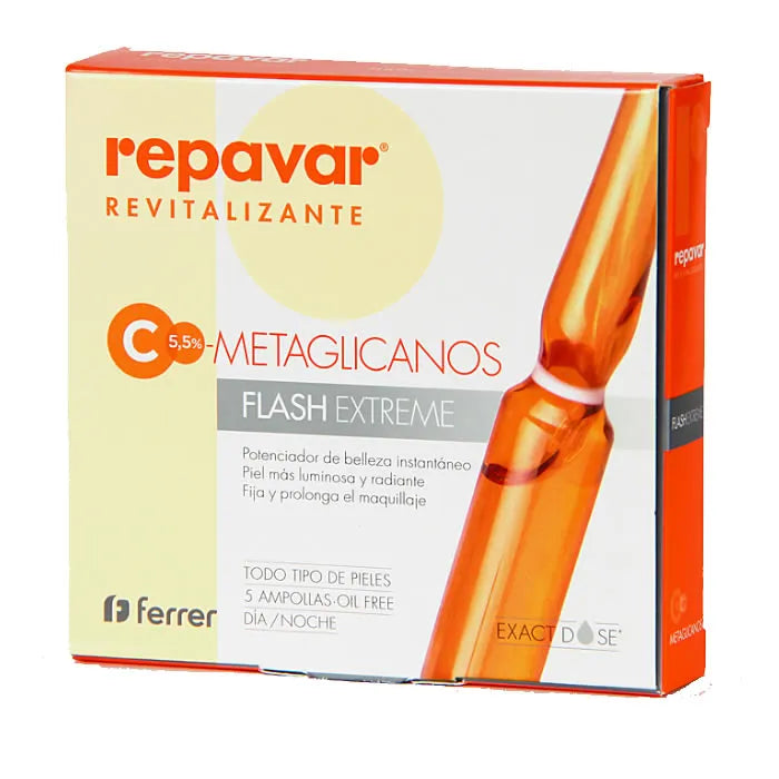 REPAVAR REPAVAR Revitalize Flash Extreme 5 Ampullen Kosmetikpflege