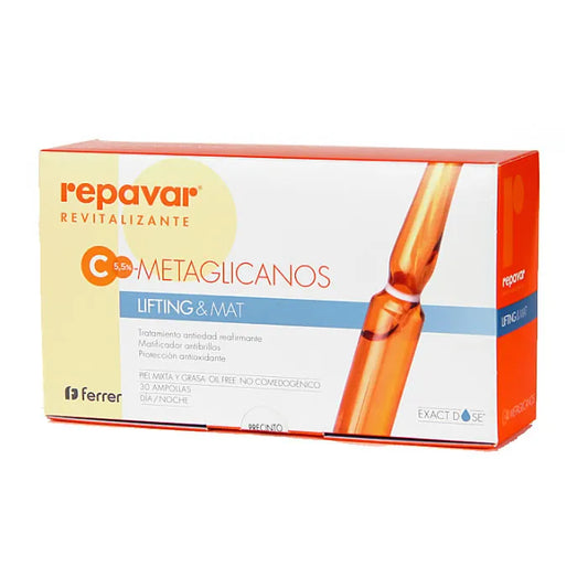 REPAVAR REPAVAR Revitalize Lifting & Mat 30 Ampullen Gesichtspflege Kosmetik