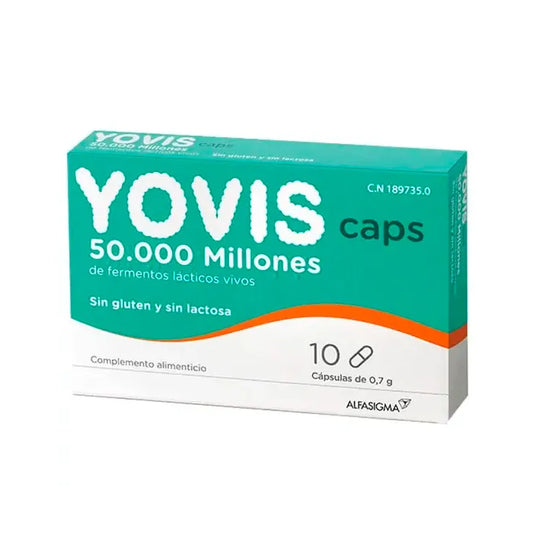 ALFASIGMA ALFASIGMA Yovis 10 Kapseln Nahrungsergänzungsmittel Kosmetik