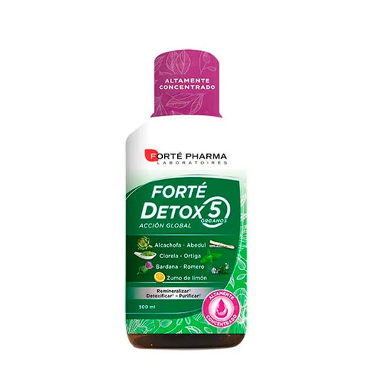 FORTÉ PHARMA FORTÉ PHARMA Detox 5 Orgeln 500 ml Flüssigkeit zur Anwendung Kosmetik
