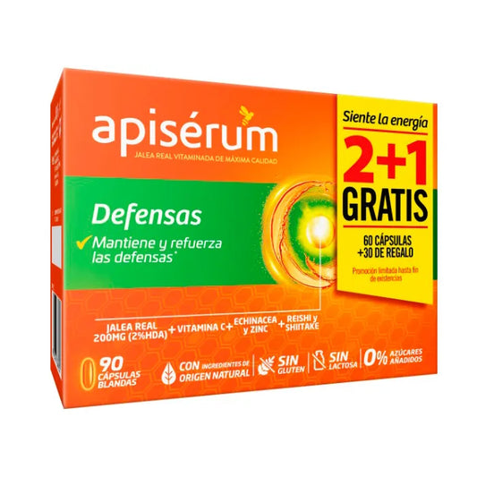 APISÉRUM APISÉRUM Defenses Pack 90 Kapseln 3 Monate Vorrat Kosmetik