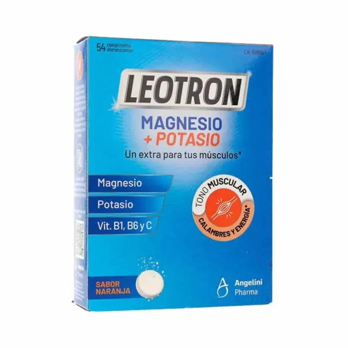 LEOTRON LEOTRON Magnesium+ Kalium 54 Comprimidos Nahrungsergänzungsmittel Kosmetik