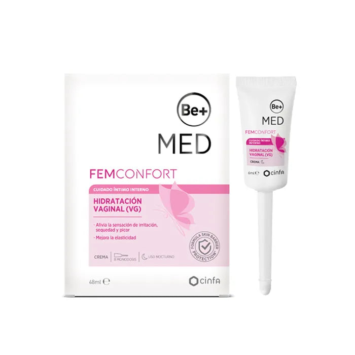 BE+ BE+ Innere Vaginal-Feuchtigkeitscreme 8 x 6 ml Packung