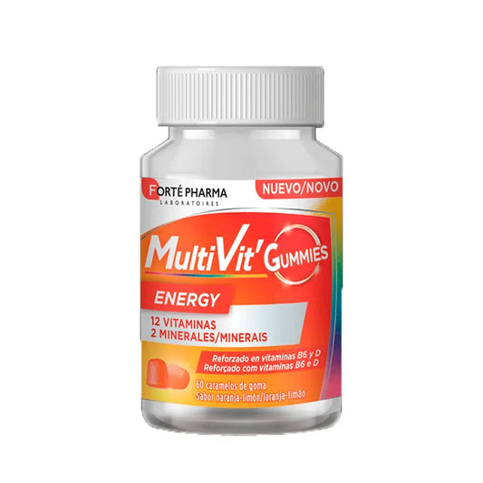 FORTÉ PHARMA FORTÉ PHARMA Multivit Gummies 60 Fruchtgummi Süßigkeiten Multivitamin Nahrungsergänzung Kosmetik
