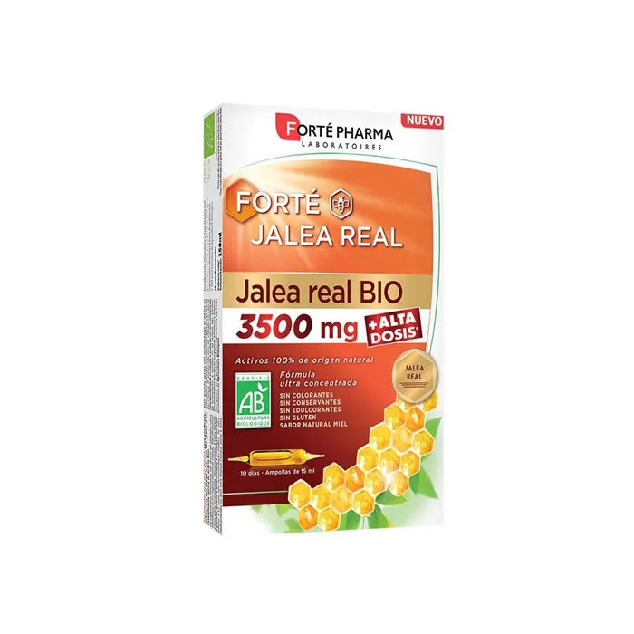 FORTÉ PHARMA FORTÉ PHARMA Gelée Royale Bio 3500 mg 10 Ampullen 15 ml Kosmetik