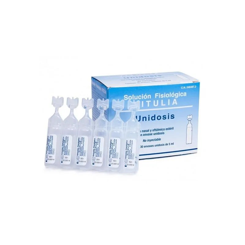 VITULIA VITULIA Solucion Fisiologica 30 Ampullen à 5 ml physiologische Kochsalzlösung Kosmetik