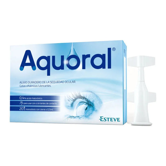 ESTEVE ESTEVE Aquoral Augentropfen 20 Einzeldosen je 0,5 ml Kosmetik