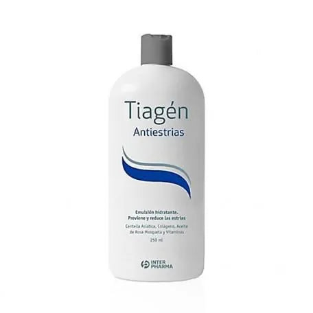 INTER PHARMA INTER PHARMA Tiagen Antiestrías Creme 250 ml zur Hautpflege gegen Dehnungsstreifen Kosmetik