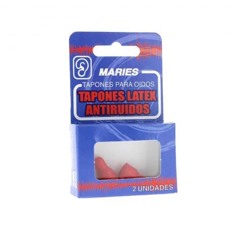 MARIES MARIES Latex Ohrstöpsel gegen Lärm 2 Stück Kosmetik