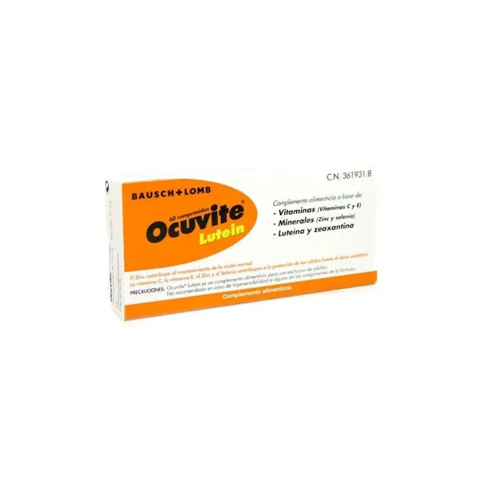 Ocuvite Lutein 60 Tabletten von BAUSCH+LOMB