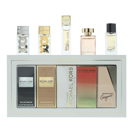Michael Kors Setzen, Michael Kors, Miniatures, Eau de Parfum, Für Frauen, 5 stk, 5 ml *Miniatur