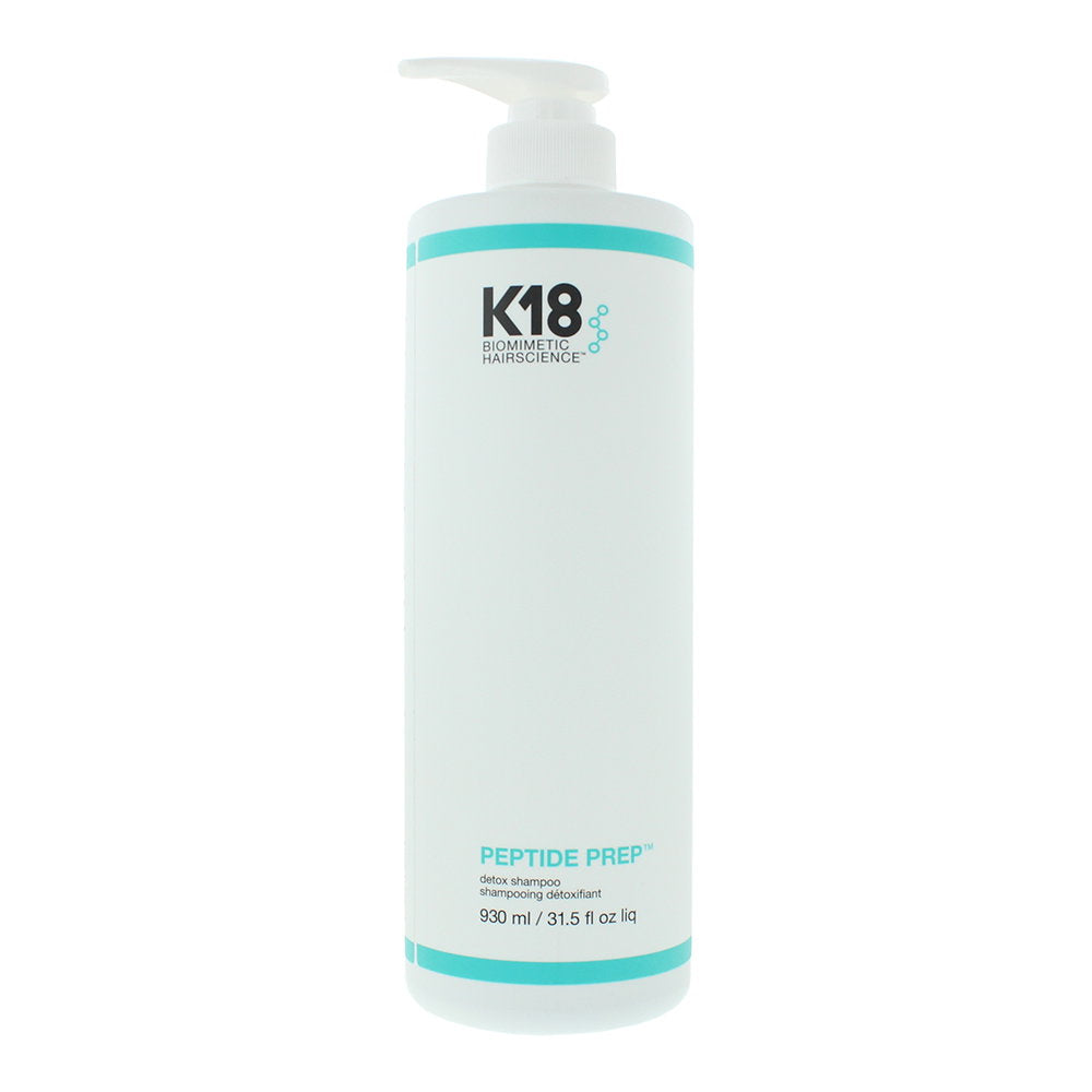 K18, Detox Peptide Prep, Aktivkohle, Haarshampoo, Tiefenreinigung, 930 ml