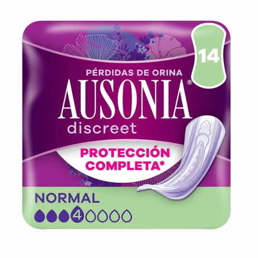 AUSONIA AUSONIA Discreet Normal Einlagen bei Harninkontinenz 14 Stück Kosmetik