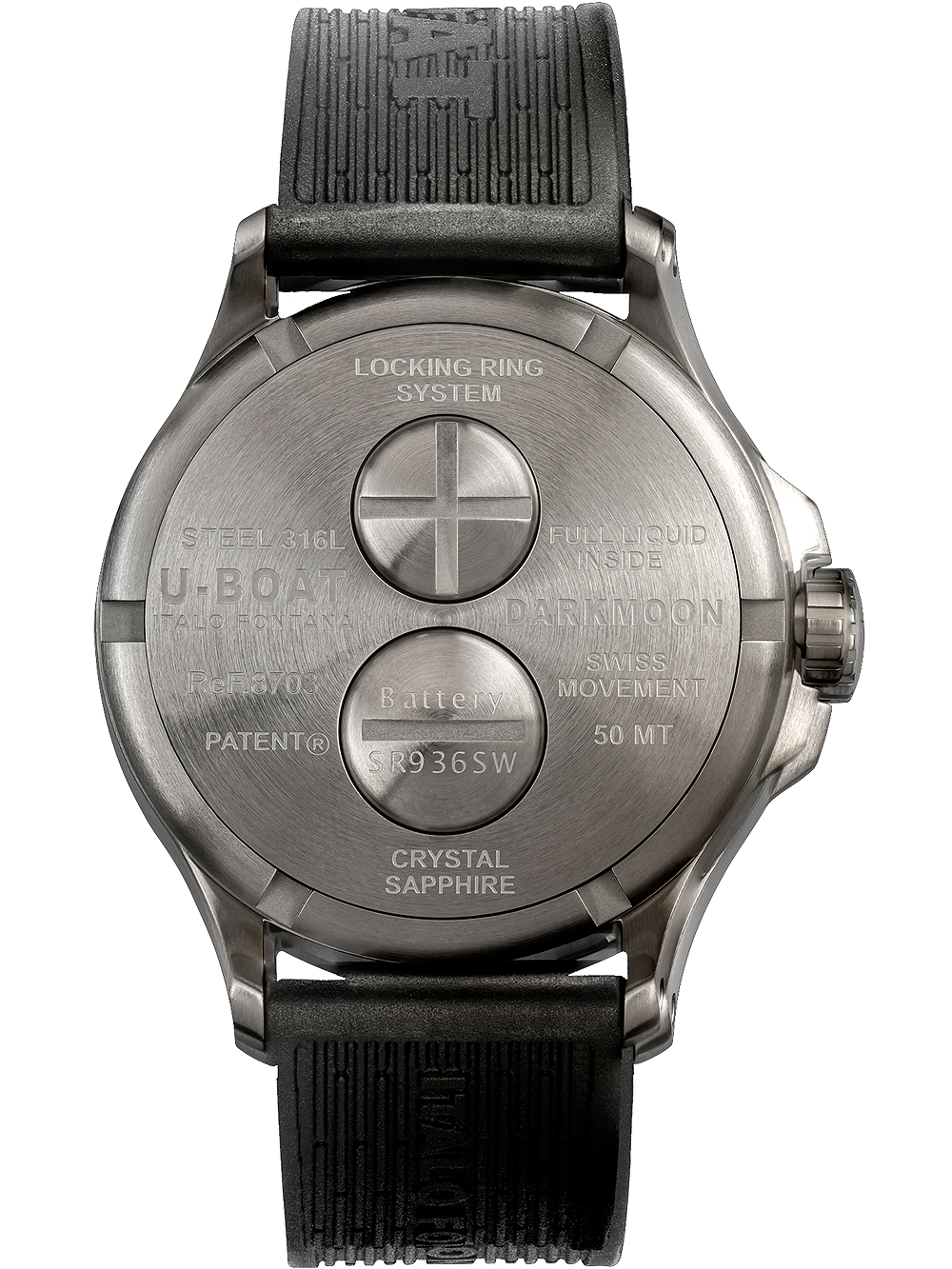 U-BOAT Mod. 8703_B Uhr – Seitenansicht