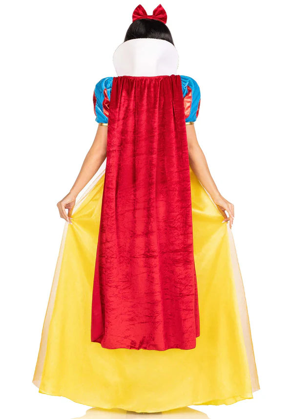Klassisches Schneewittchen Kleid für Frauen Rot,Gelb,Blau