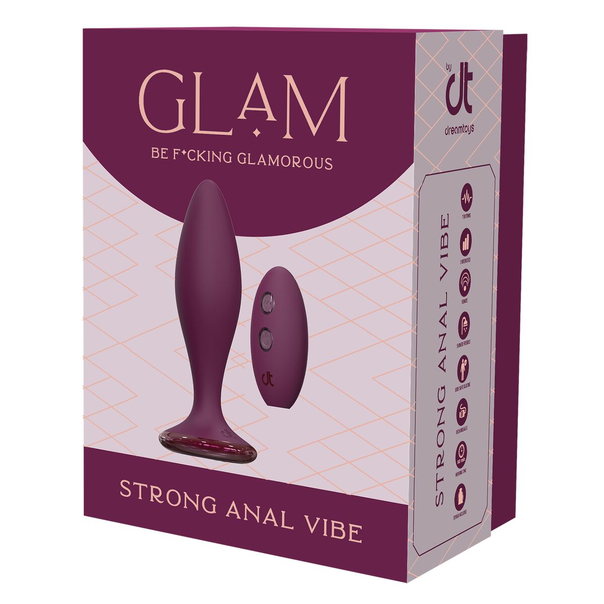 Plug Anal Dream Toys Glam Rot