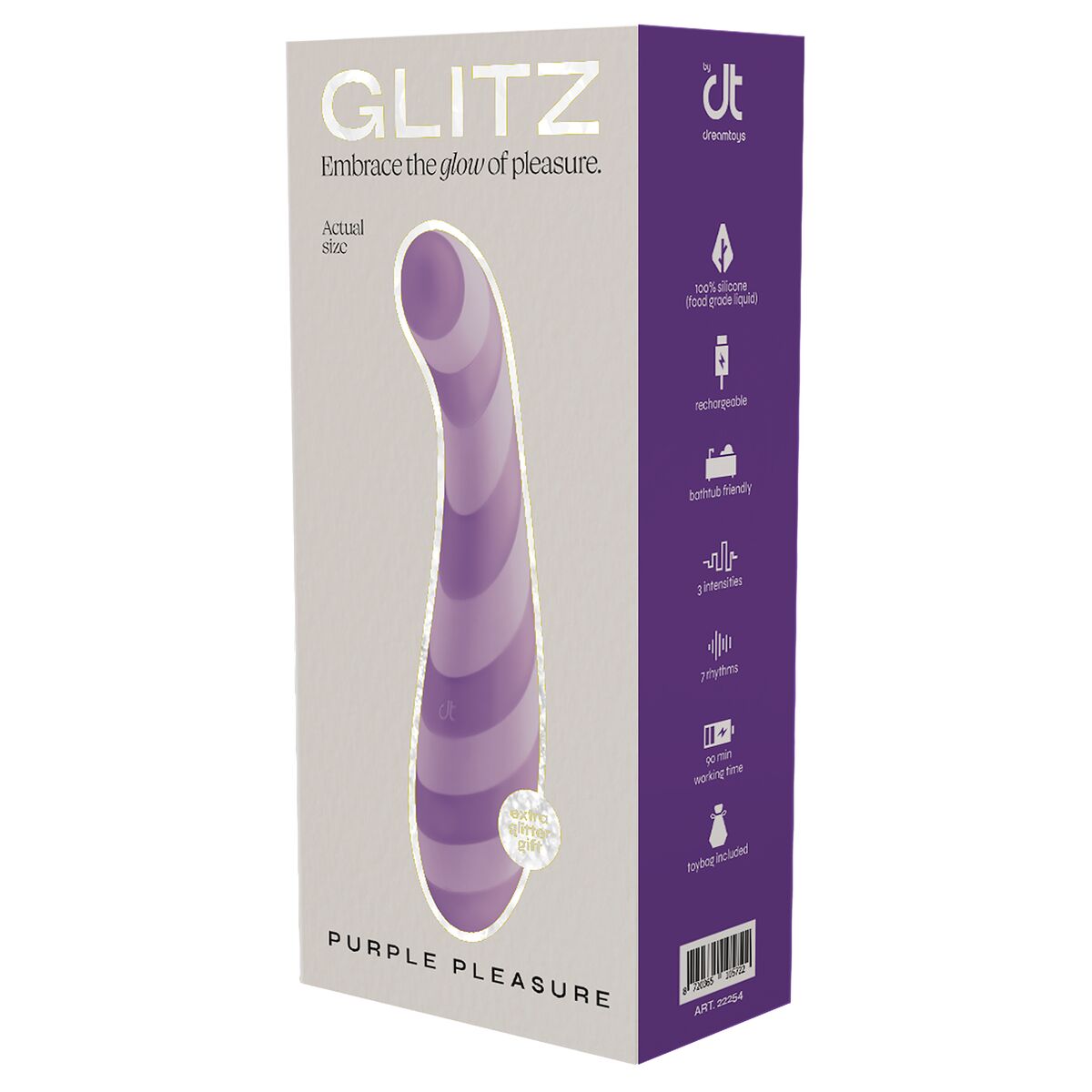 G-Punkt Vibrator Dream Toys Glitz Lila