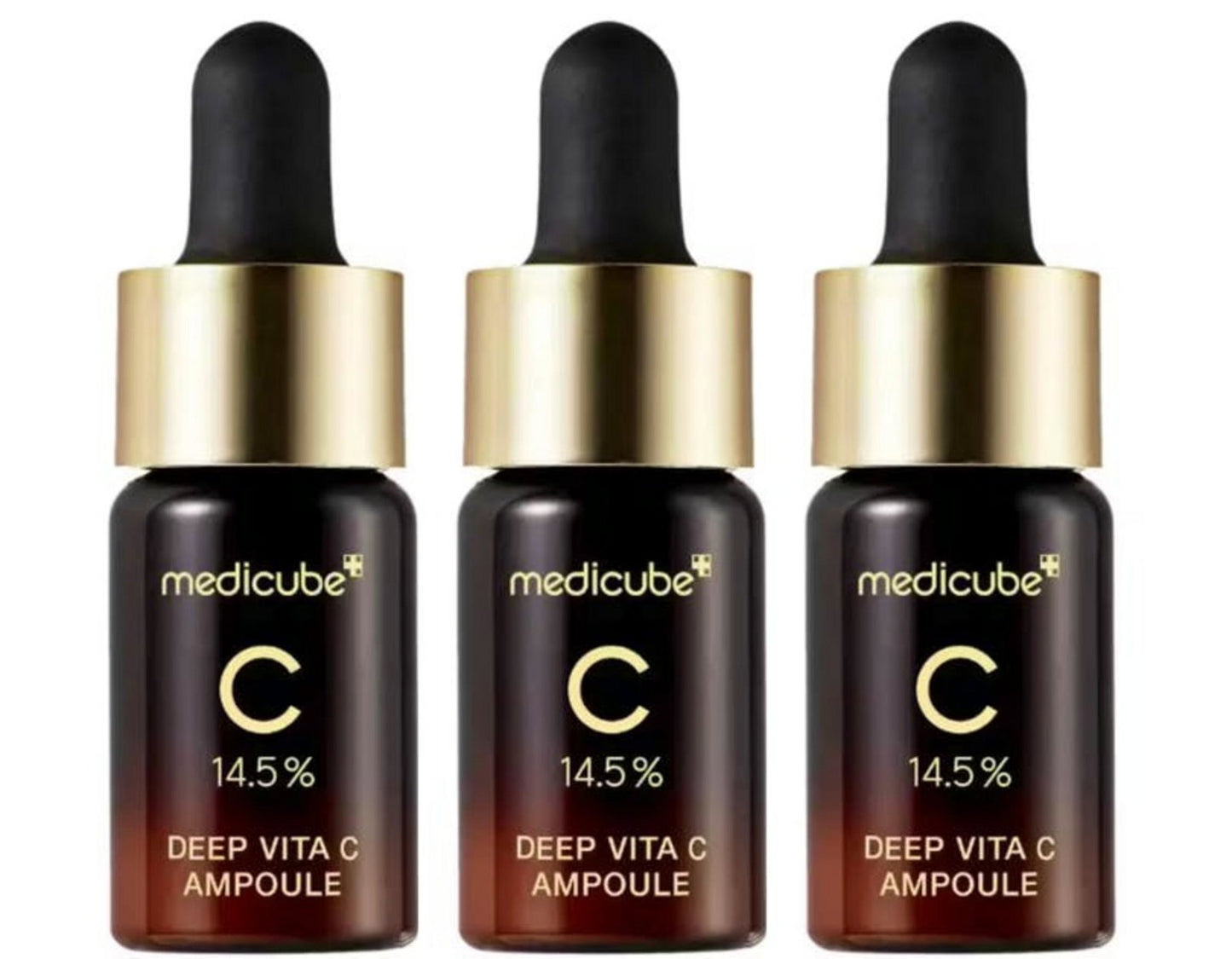 Setzen, Medicube, Deep Vita C, Aufhellung, Gesichtswasser, Für Gesicht & Hals, 3 stk, 30 g