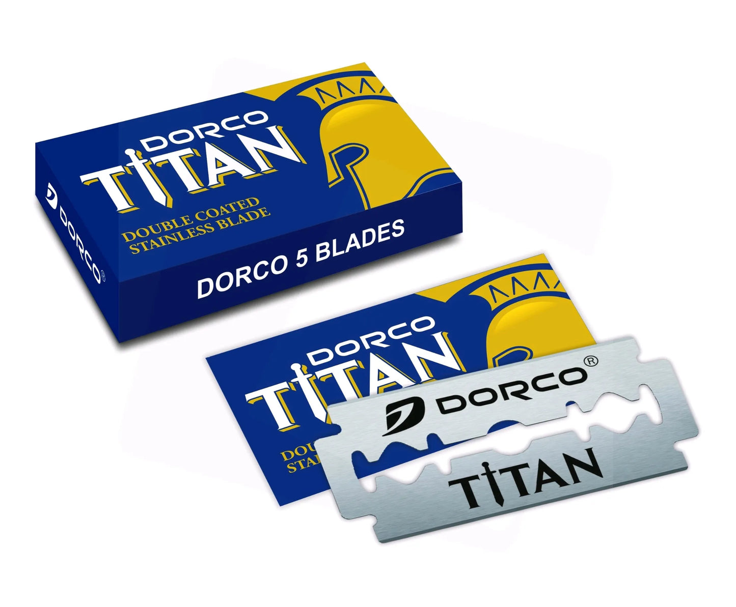 LEA LEA Dorco Titan Rasierklingen Doppelschneidig für Rasiermesser 10 Stück Kosmetik