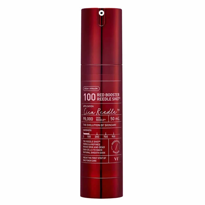VT COSMETICS Red Booster Reedle Shot 100 50 ml Kosmetikpflege Flasche Rot