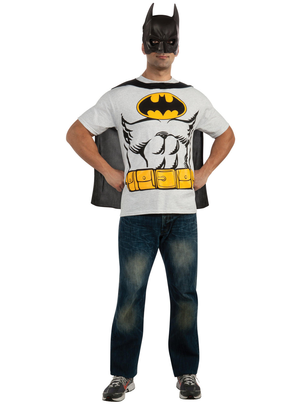 Rubies Batman T-Shirt Kostüm für Erwachsene für Herren