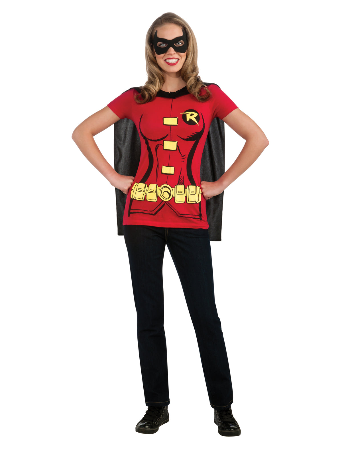 Rubies Robin Tshirt Womens - Womens Kostüm für Erwachsene für Damen