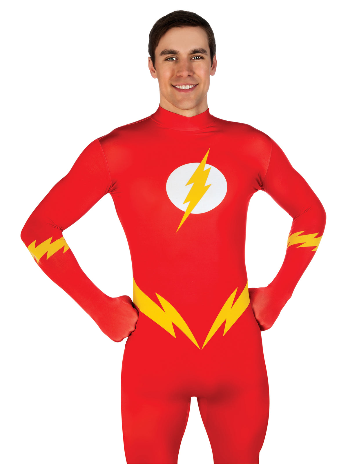 Rubies The Flash 2Nd Skin Suit - Mens Kostüm für Erwachsene für Herren