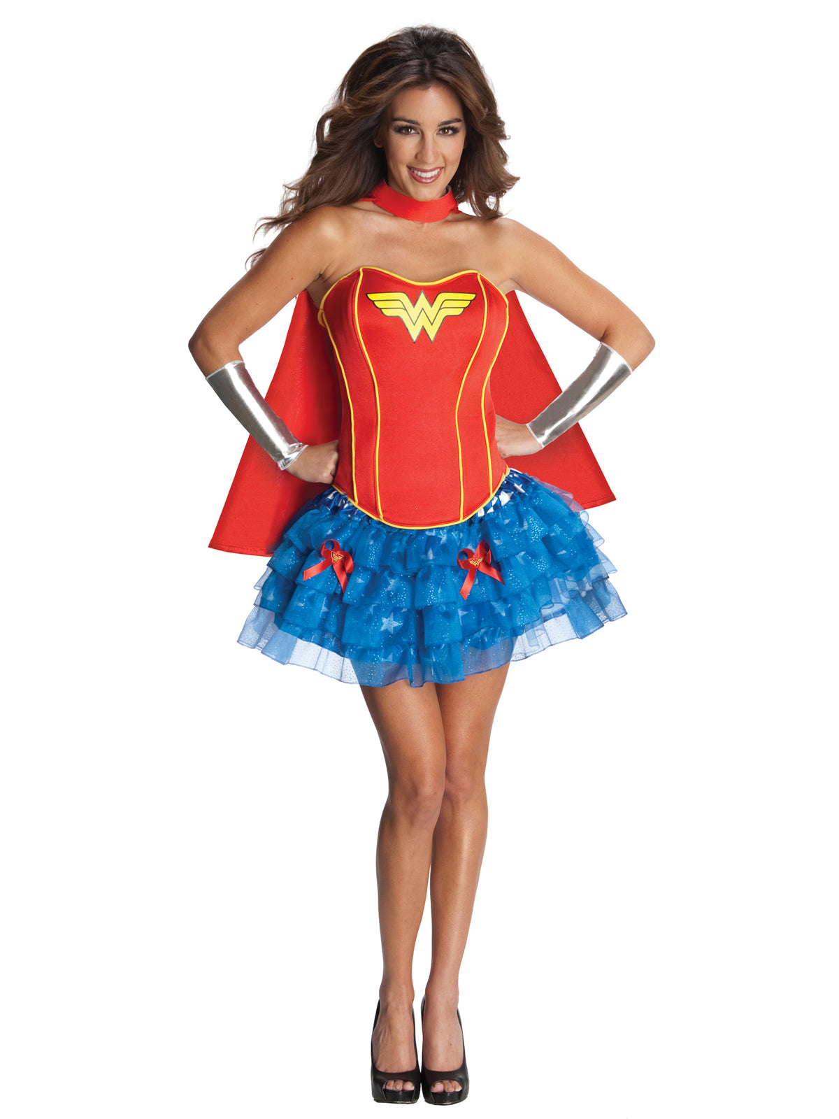 Rubies WONDER WOMAN CORSET Kostüm für Erwachsene für Damen