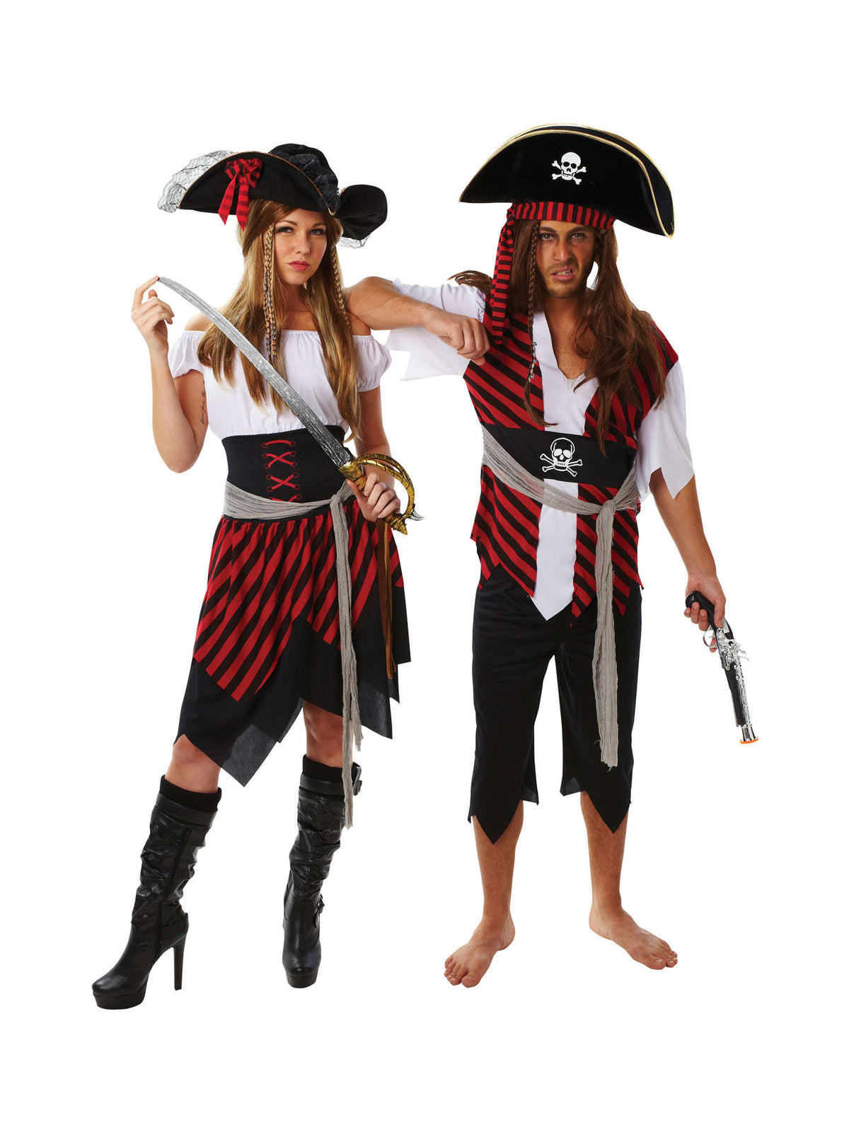 Rubies Female Pirate Costume Kostüm für Erwachsene für Damen