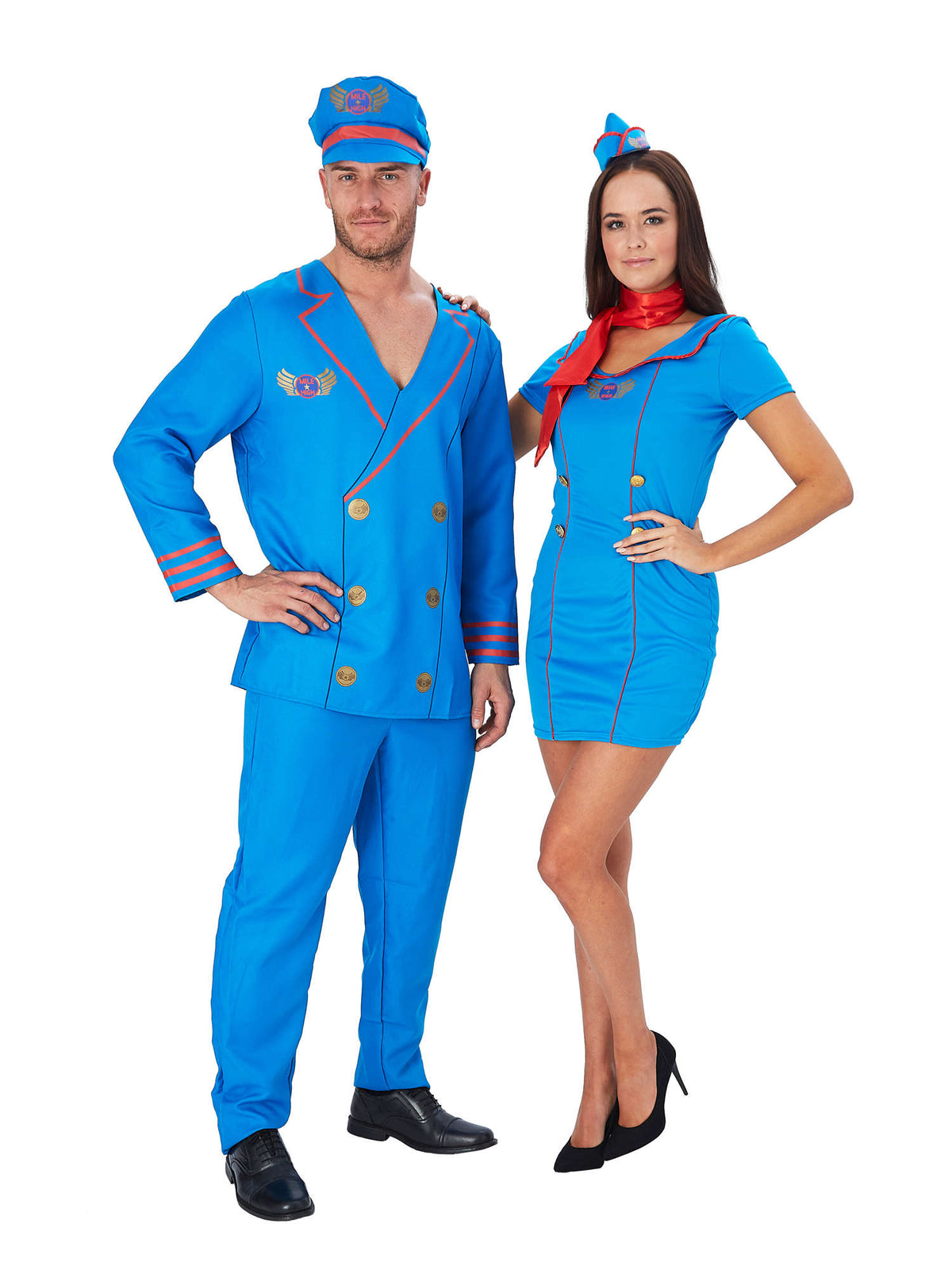Rubies Pilot Costume Kostüm für Erwachsene für Herren
