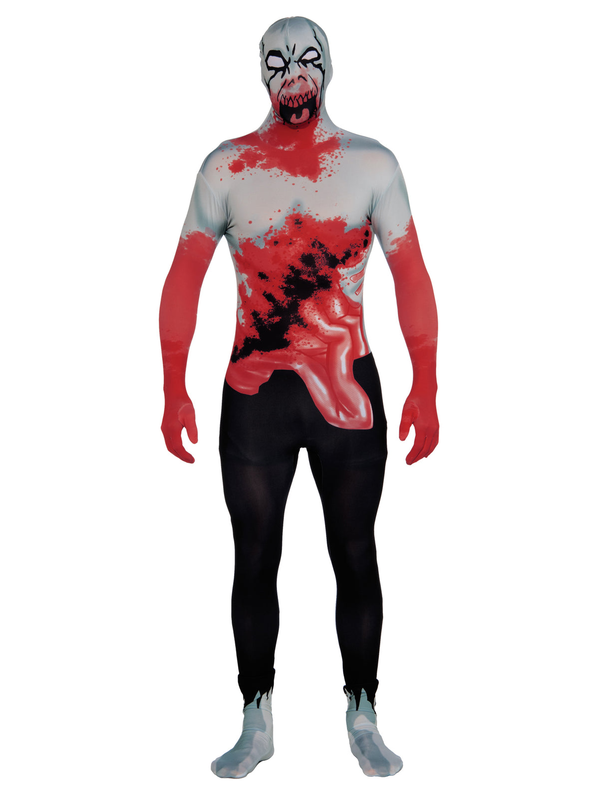 Rubies Zombie 2nd Skin Suit Costume Kostüm für Erwachsene für Herren