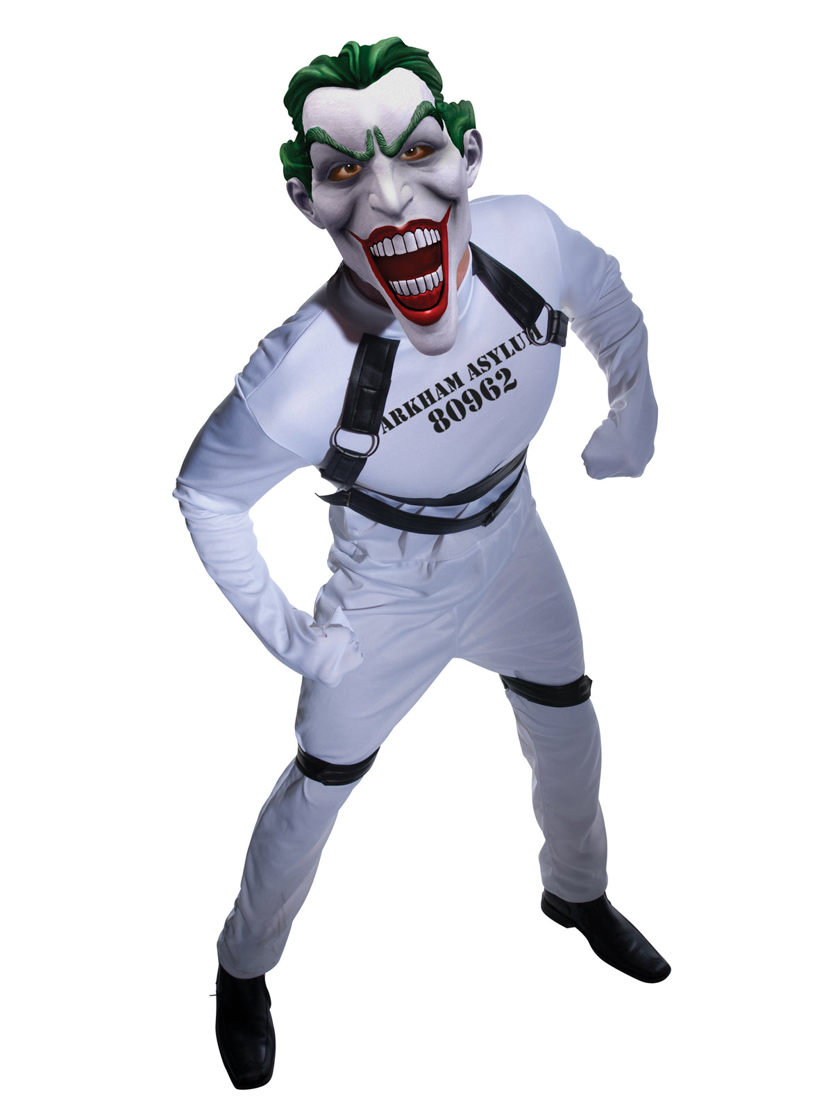 Rubies JOKER STRAIGHT JACKET Kostüm für Herren mit Overall und Maske