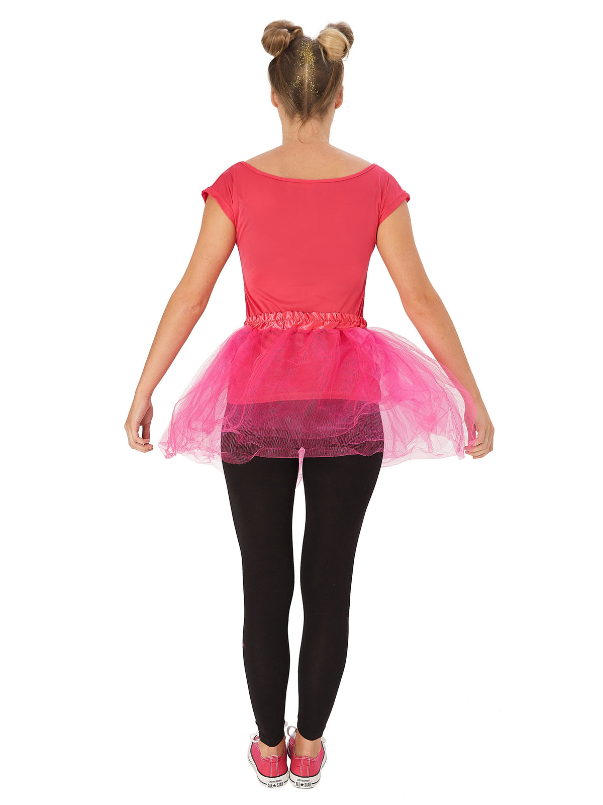 Rubies 80s I Love the 80s T-Shirt-Kostüm für Damen – Rückansicht