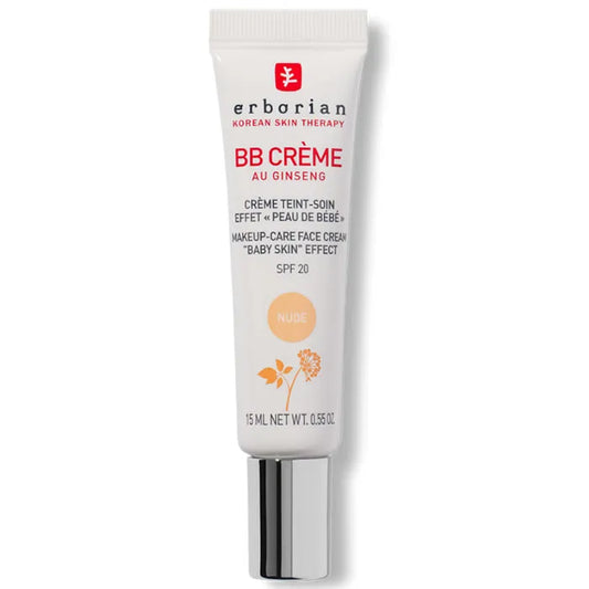 ERBORIAN ERBORIAN BB Crème Au Ginseng Nude SPF 20 15 ml leichte getönte Tagescreme Kosmetik