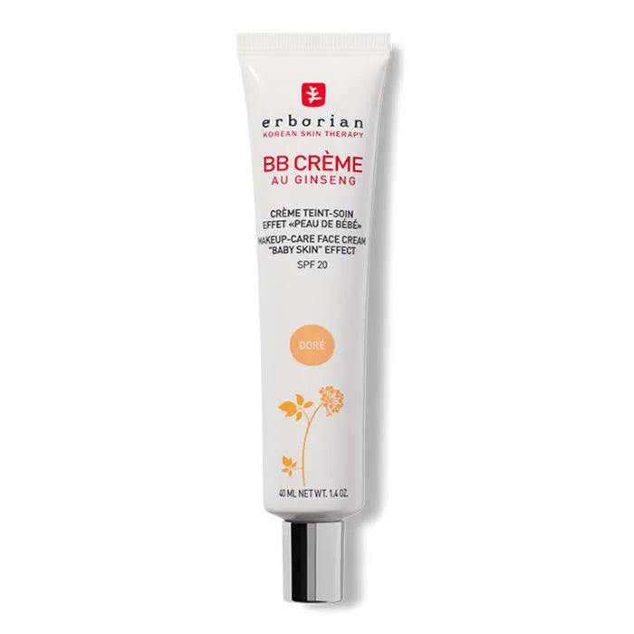 ERBORIAN ERBORIAN BB Crème Au Ginseng Dore SPF20 40 ml Gesichtspflege Make-up Kosmetik