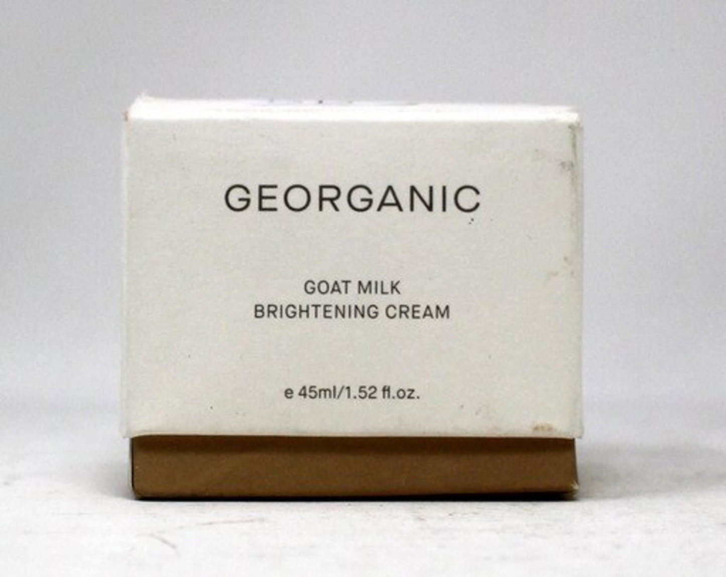 Georganic Georganic, Goat Milk Brightening, Aufhellung, Sahne, Für das Gesicht, 45 ml Regular